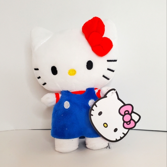 Helly Kitty in Blue overall-skirt - Picture 1 of 3